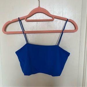 Blue tank top